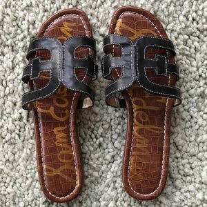 Sam Edelman Black Bay Slide Sandal
